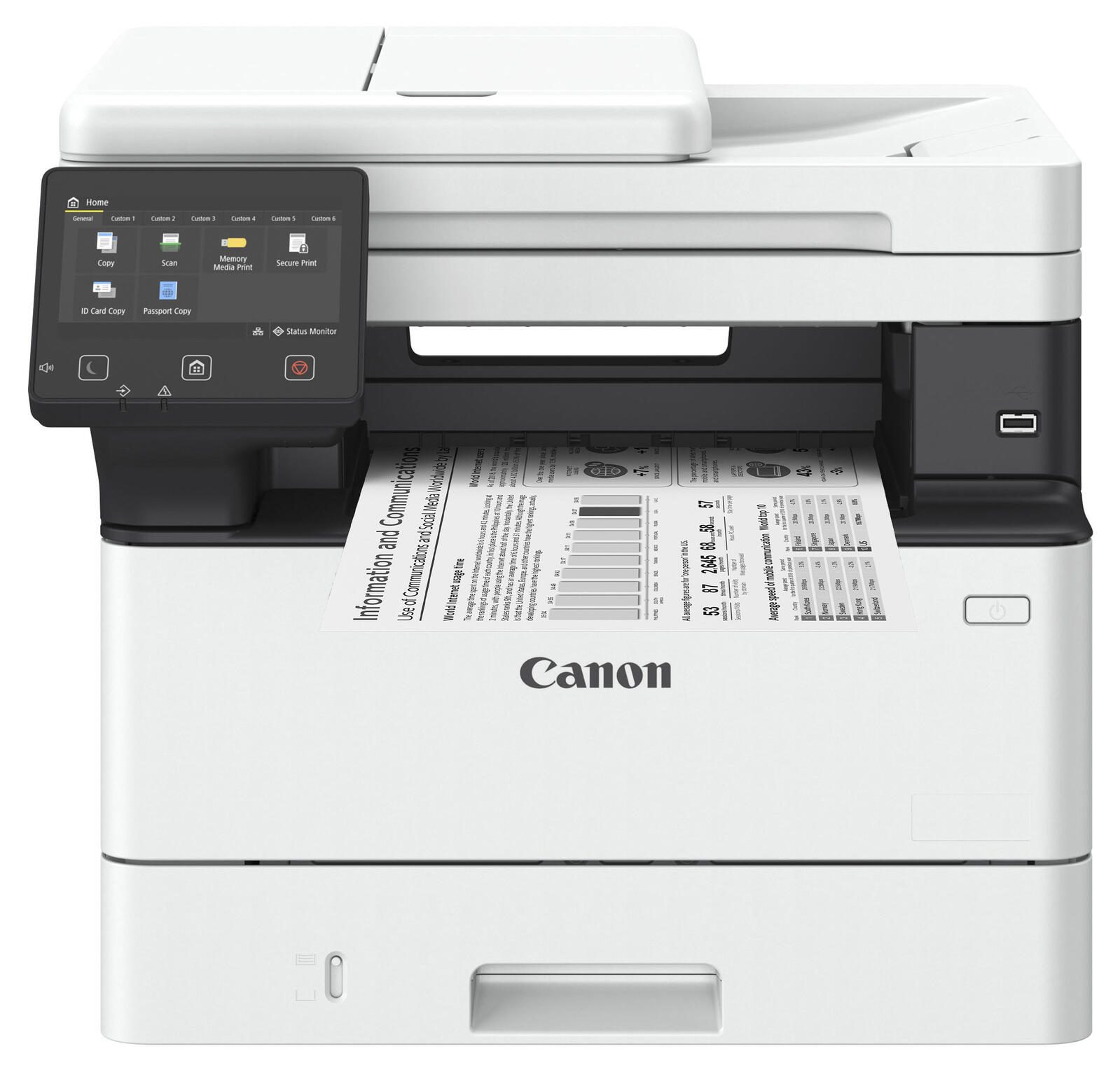 CANON i-SENSYS MF465dw Mono MFP 40ppm printeris