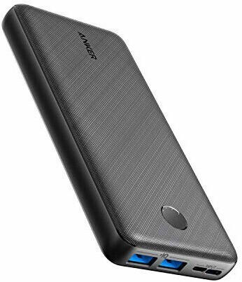 POWERCORE II A1367G11 ANKER POWER BANK USB 20000MAH BLACK Powerbank, mobilā uzlādes iekārta