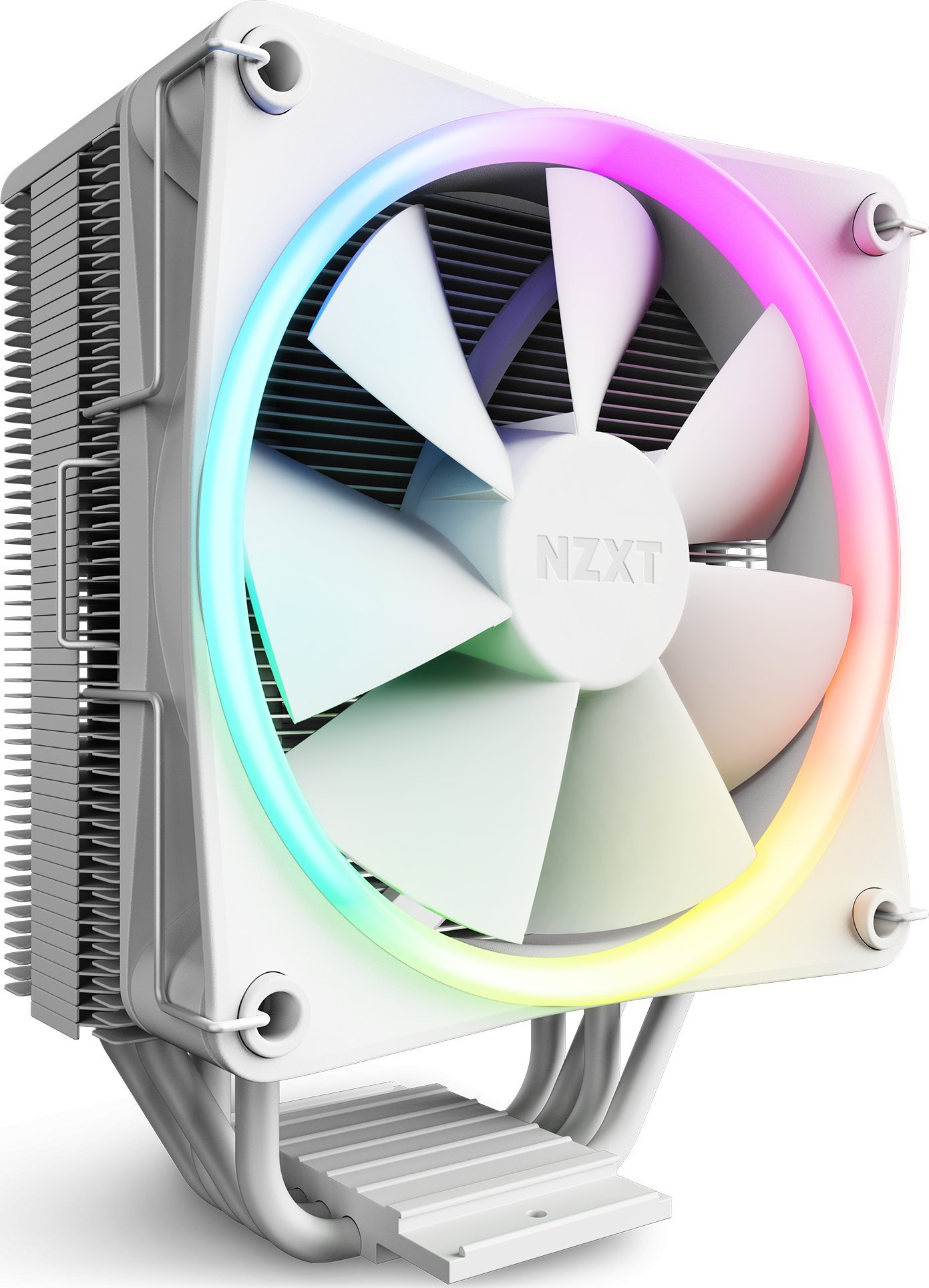 NZXT CPU cooling T120 RGB white ventilators