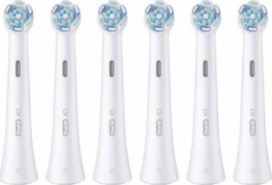 Oral-B Toothbrush replacement iO Ultimate Clean Heads, For adults, Number of brush heads included 6, White mutes higiēnai