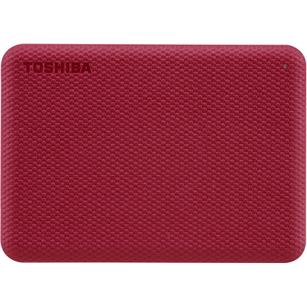 TOSHIBA Canvio Advance 1TB 2.5inch Red Ārējais cietais disks