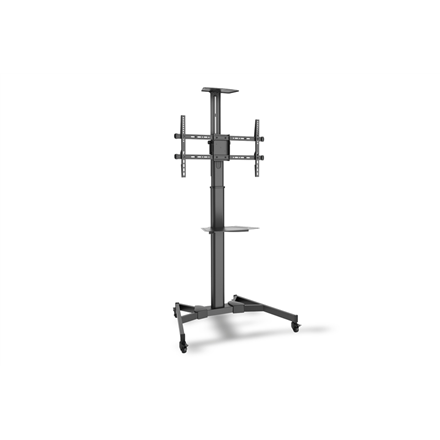 Digitus TV-Cart for screens up to 70", max. 50kg wheelbase, VESA max. 600x400, Black TV stiprinājums