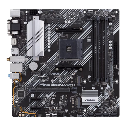 ASUS PRIME B550M-A WIFI II AM4 mATX MB pamatplate, mātesplate