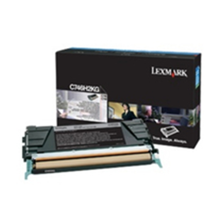 Lexmark C746, C748 Black Corporate Toner Cartridge (12K) toneris