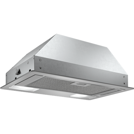 Bosch Serie 2 DLN53AA70 cooker hood 302 m/h Built-in Stainless steel D Tvaika nosūcējs