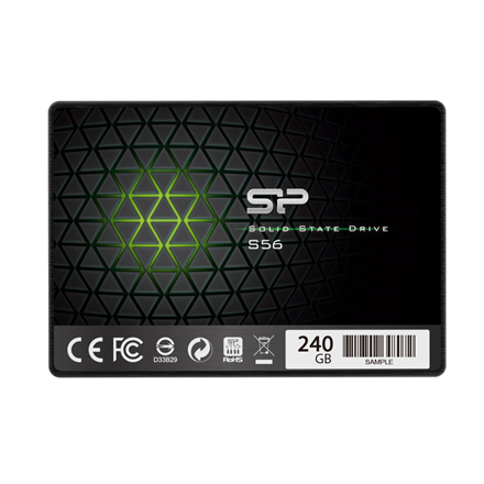 Silicon Power Slim S56 2.5" 240 GB Serial ATA III TLC SSD disks