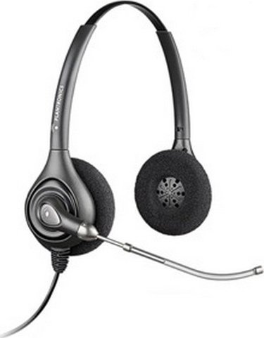 Plantronics SupraPlus HW261H Binaurales Kopfbugelmodell for Horgeratenutzer/Voice Tube austiņas