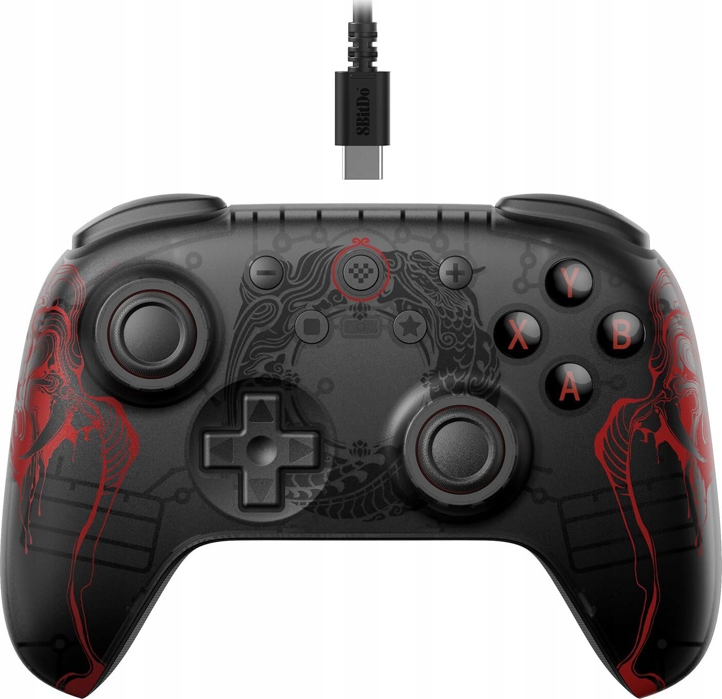 8BitDo Ultimate 2C Wired Pad Black Myth Wukong /PC spēļu konsoles gampad