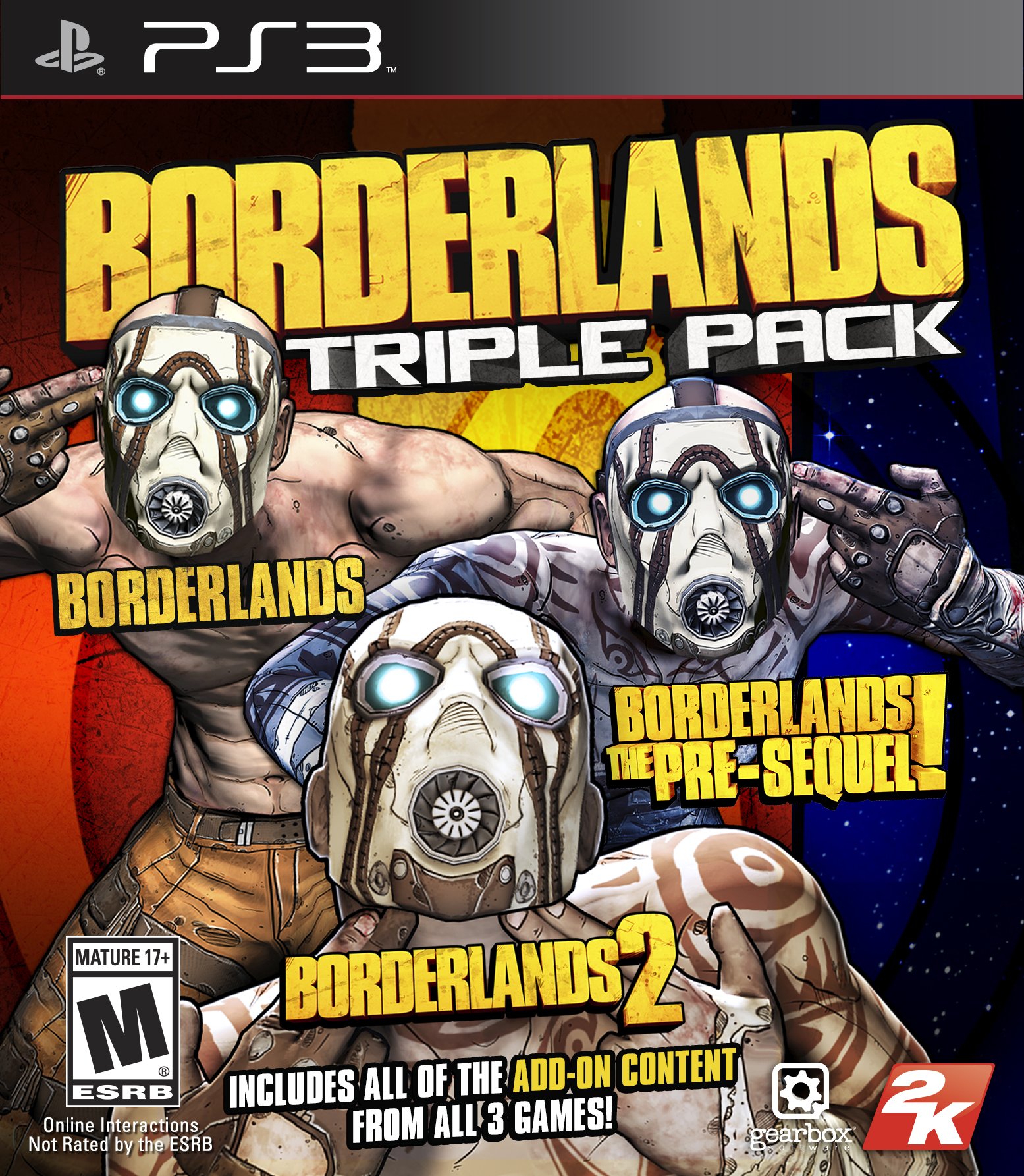 Borderlands Triple Pack (Import) /PS3