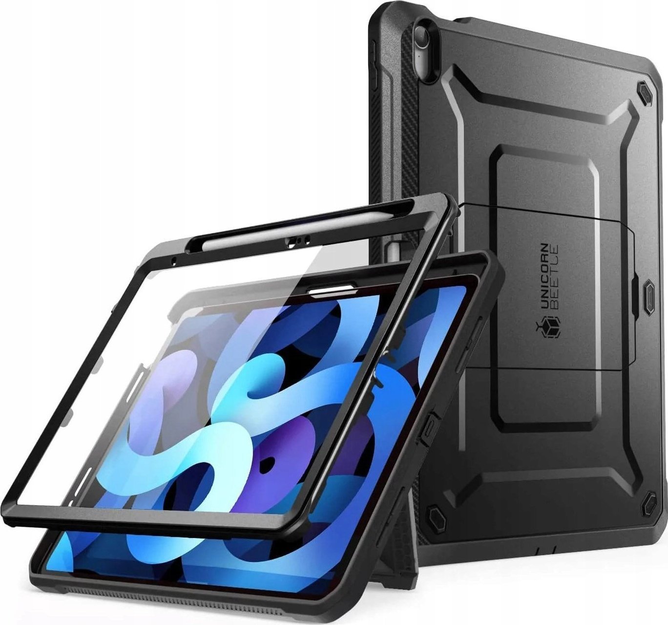 Etui na tablet SUPCASE UNICORN BEETLE PRO IPAD 10.9 2022 BLACK SPC332 (843439121171) planšetdatora soma