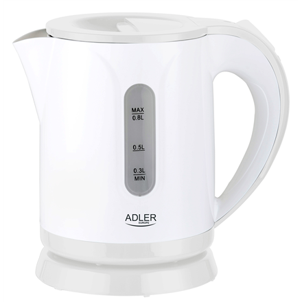 Electric kettle 0,8l AD 1371w white Elektriskā Tējkanna