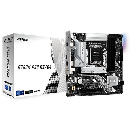 Plyta glowna Asrock B760M PRO RS/D4 pamatplate, mātesplate