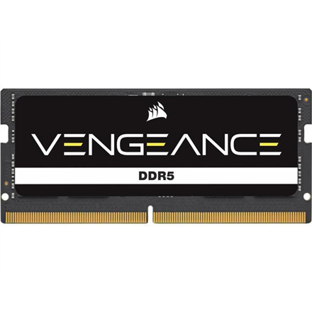 Memory DDR5 Vengeance 16GB/4800 (1*16) CL40 SODIMM, black operatīvā atmiņa