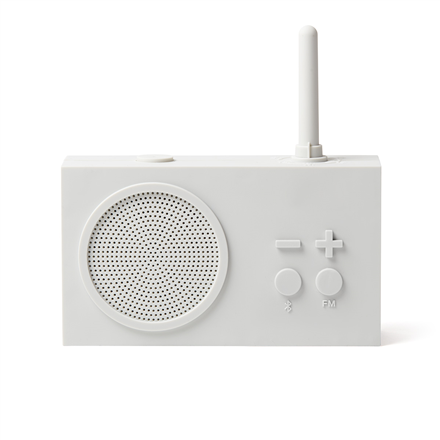 LEXON FM radio and wireless speaker TYKHO3 Portable, Wireless connection, White, Bluetooth datoru skaļruņi