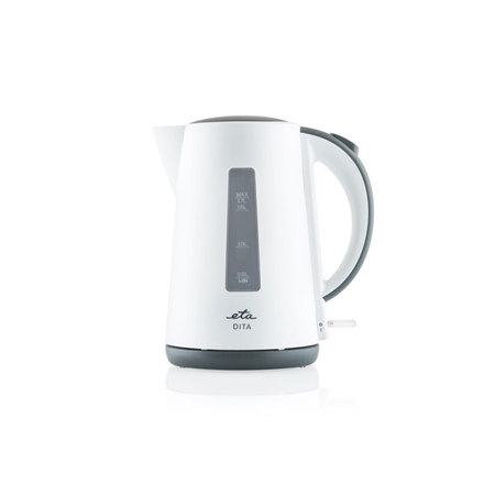 ETA Kettle ETA160390000 Electric, 2200 W, 1.7 L, Plastic, 360 degrees  rotational base, White Elektriskā Tējkanna