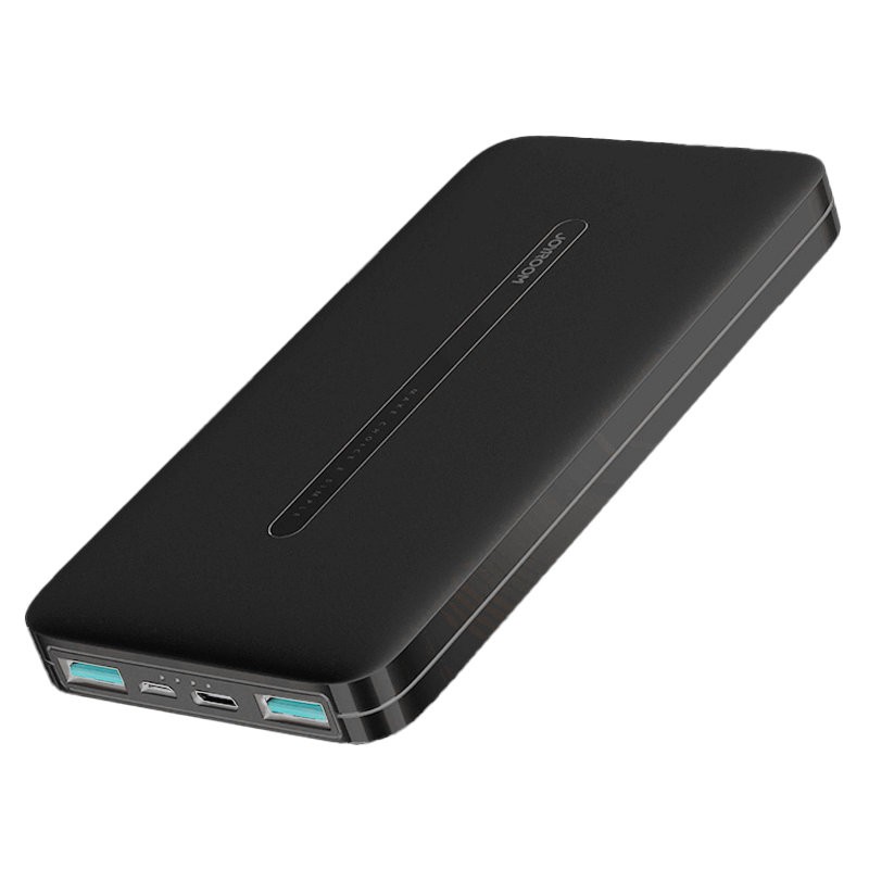 Joyroom power bank 10000mAh 2,1A 2x USB black (JR-T012 black) Powerbank, mobilā uzlādes iekārta