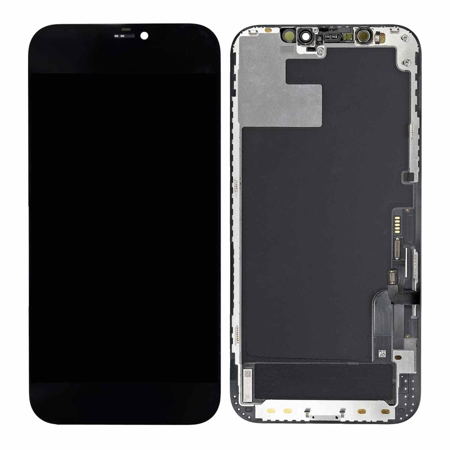 Displejs Apple iPhone 12/12 Pro ar skarienjutigo paneli GX hard OLED aksesuārs mobilajiem telefoniem