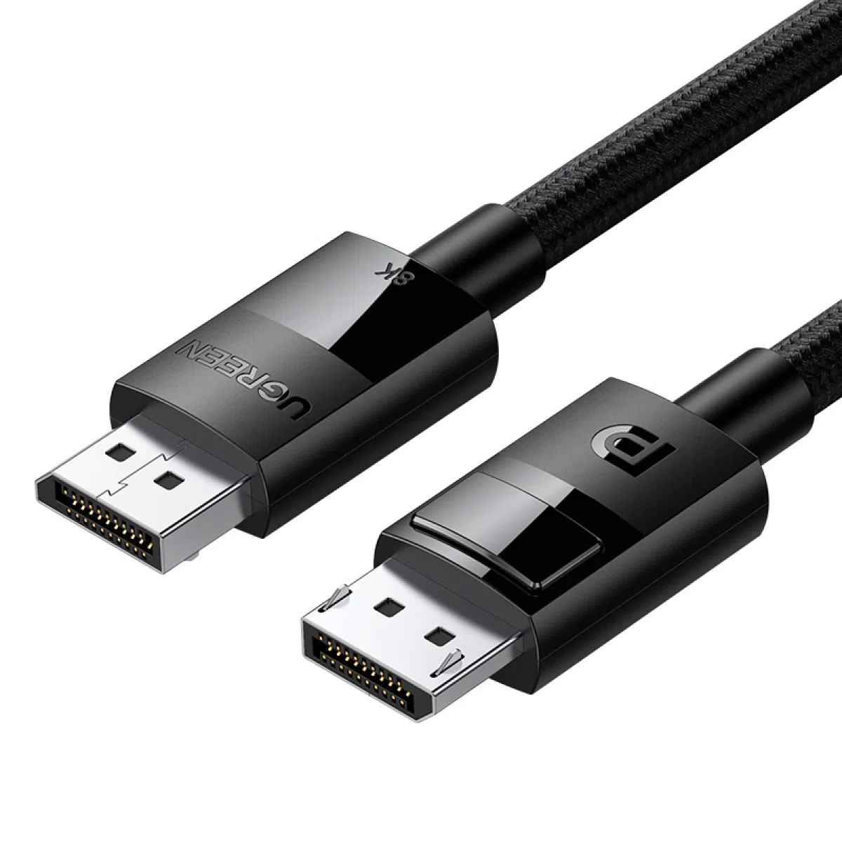 Ugreen DP114 DisplayPort 1.4 to DisplayPort 1.4 1.5m kabelis video, audio