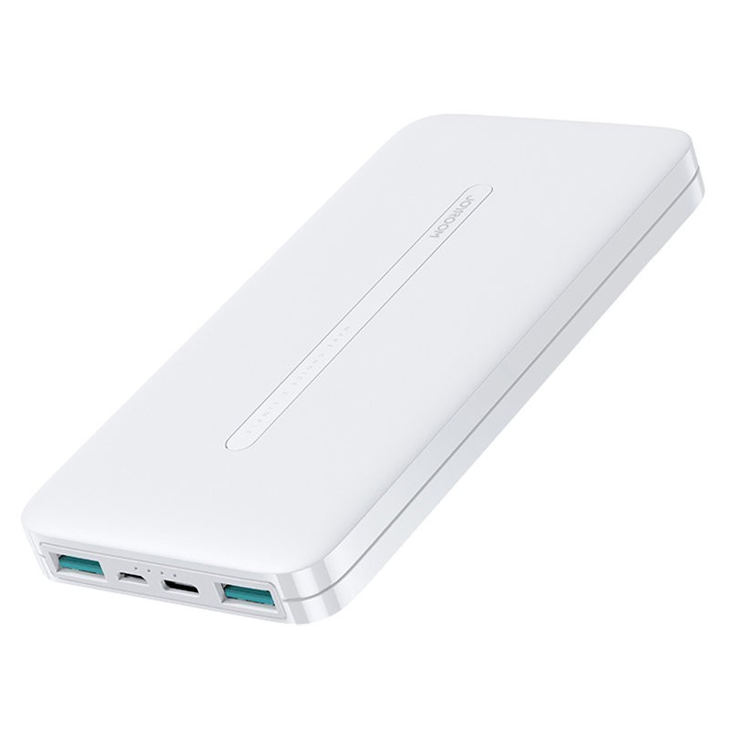 Arejais-akumulators Power Bank Joyroom JR-T012 10000mAh balts 6941237160348 (6941237160348) Powerbank, mobilā uzlādes iekārta