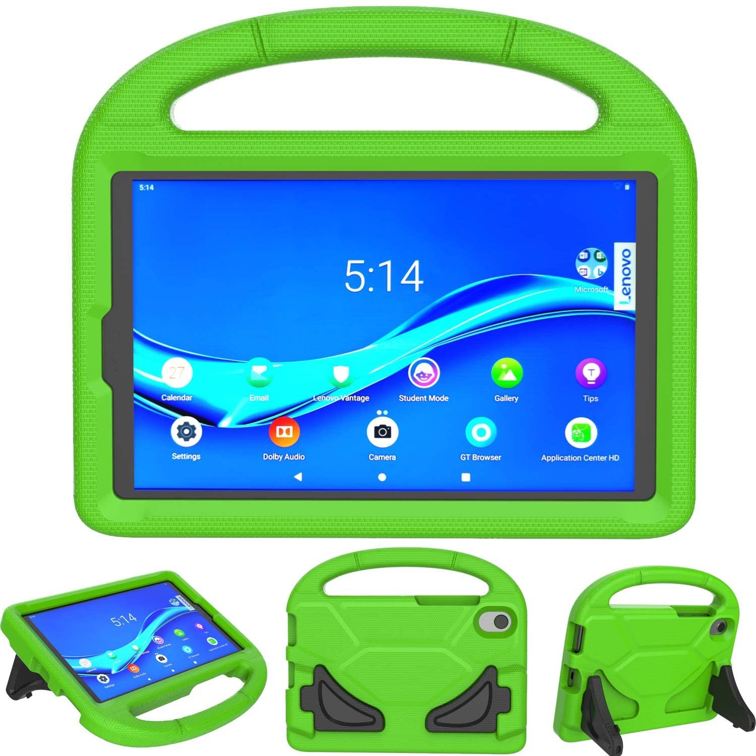 Macins Shockproof Kids Samsung X110/X115 Tab A9 8.7 zala 4000000979777 (4000000979777) planšetdatora soma