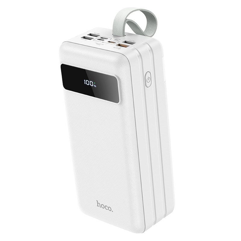 Arejais-akumulators Power Bank Hoco J86B 22.5W PD+Quick Charge 3.0 60000mAh balts 6931474771759 (6931474771759) Powerbank, mobilā uzlādes iekārta