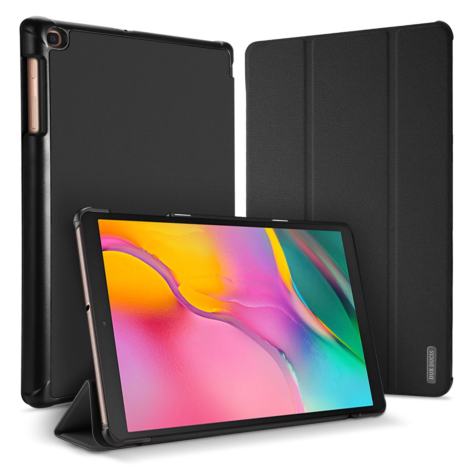 Dux Ducis Domo Lenovo Tab M11 TB330 melns planšetdatora soma