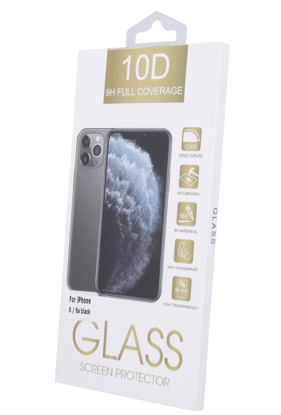 Reach LCD aizsargstikls 10D Full Glue Samsung A356 A35 5G melns aizsardzība ekrānam mobilajiem telefoniem