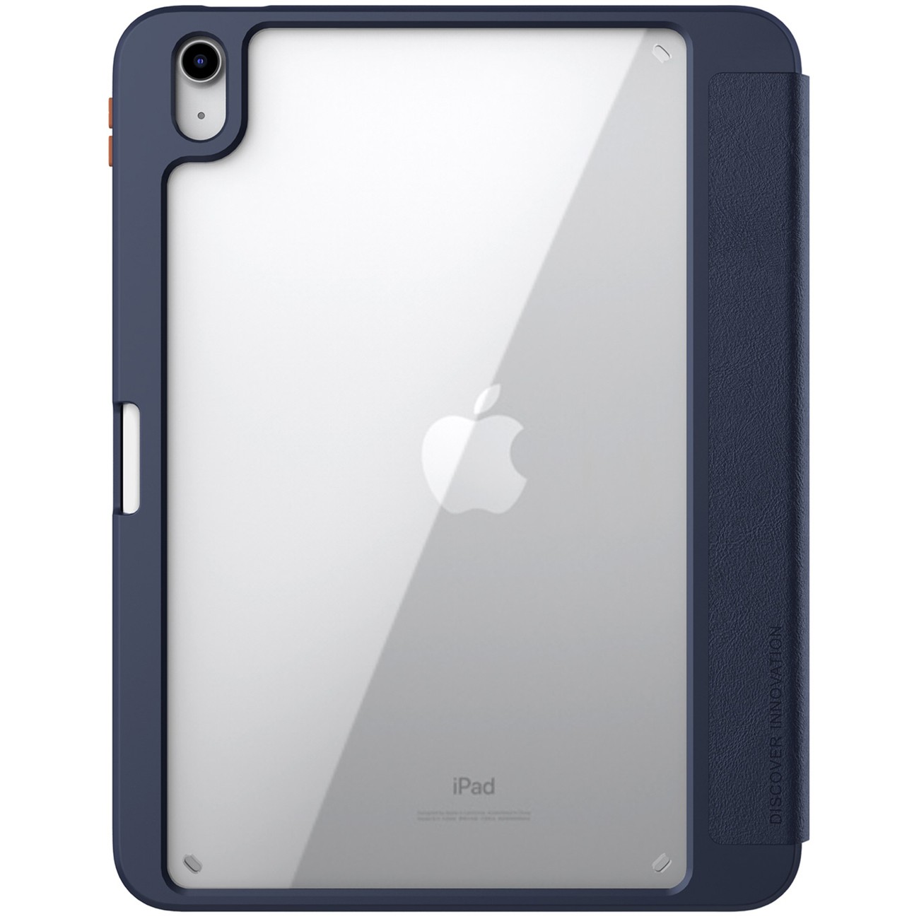 Macins Nillkin Bevel Leather Apple iPad 10.9 2022 zils 6902048255555 (6902048255555) planšetdatora soma