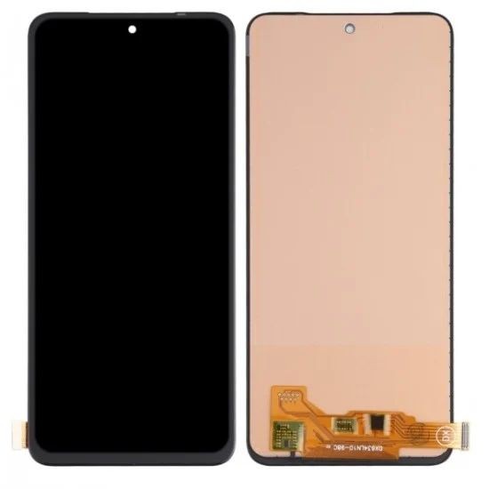 Displejs Xiaomi Redmi Note 10S/Note 10 4G/Poco M5s ar skarienjutigo paneli melns OLED aksesuārs mobilajiem telefoniem