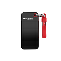 Verbatim Pocket SSD USB 3.2  2TB Black/Red                  32196 Ārējais cietais disks