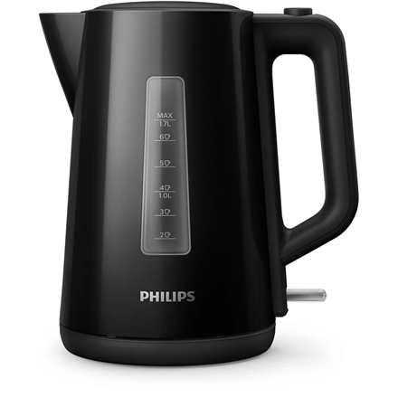 PHILIPS tējkanna 1.7 l, melna HD9318/20 Elektriskā Tējkanna