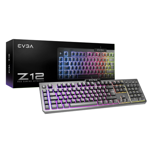 EVGA Z12 Gaming Tastatur 834-W0-12DE-K2 klaviatūra