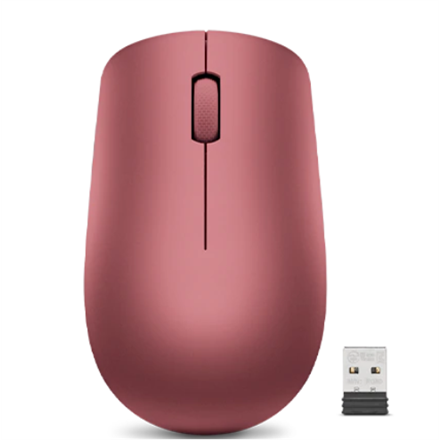 LENOVO 530 Wireless Mouse Cherry Red aksesuārs portatīvajiem datoriem