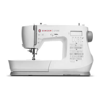 Singer Sewing Machine C7255 Number of stitches 200, Number of buttonholes 8, White Šujmašīnas