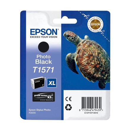 Epson T1571 Photo black | 25,9 ml | R3000 kārtridžs