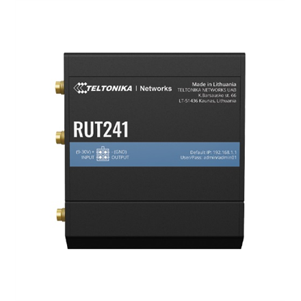 TELTONIKA IOT ROUTER RUT241 2XLTE Rūteris