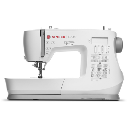 Singer Sewing Machine C7225 Number of stitches 200, Number of buttonholes 8, White Šujmašīnas