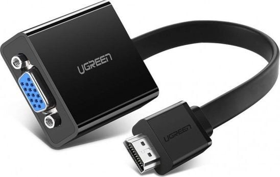 UGREEN Active HDMI to VGA Adapter with 3.5mm Audio