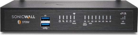Zapora sieciowa SonicWall TZ370  (S55009369) S55009369 (0758479228257) datortīklu aksesuārs