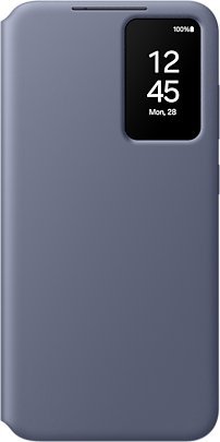 Samsung Galaxy S24+ Smart View Wallet Case Violet maciņš, apvalks mobilajam telefonam
