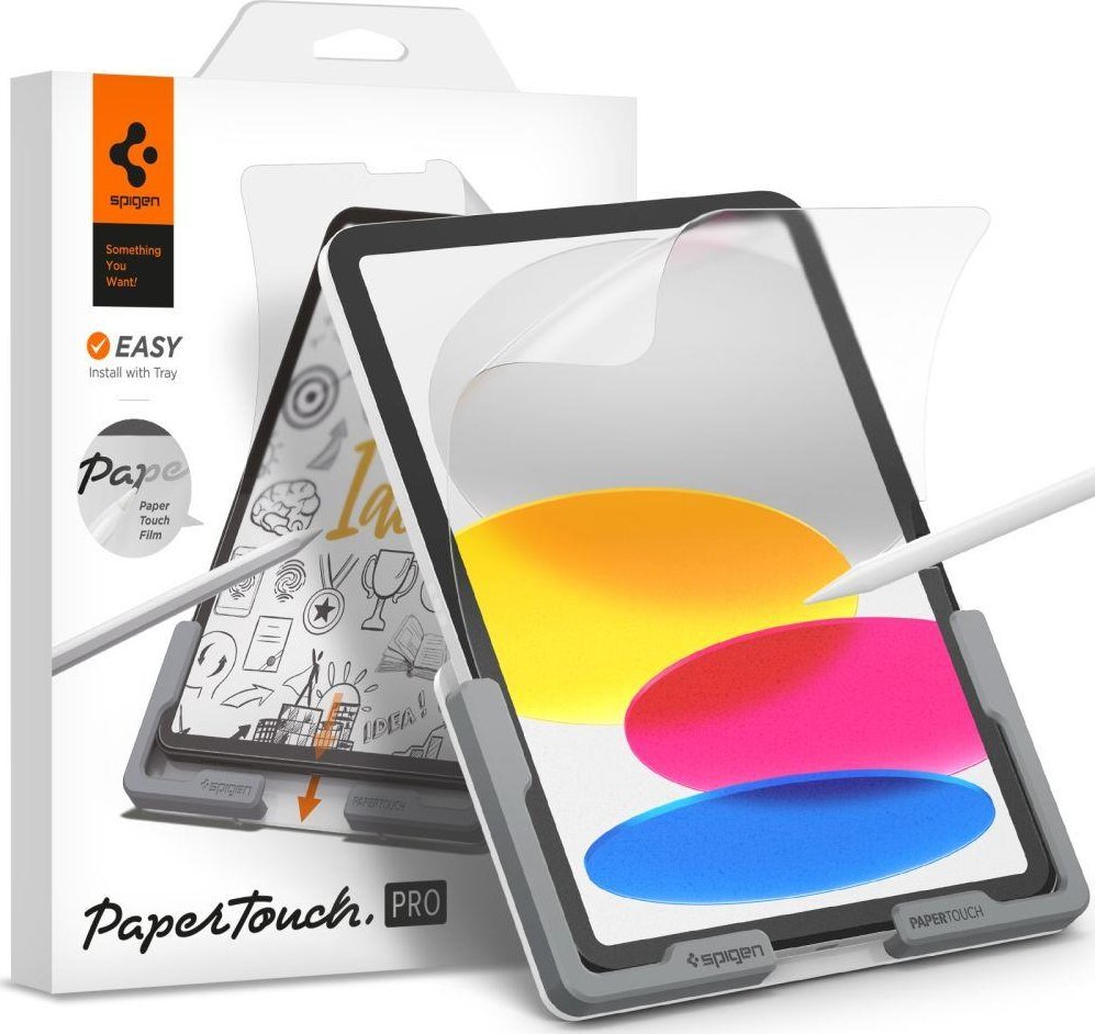 Folia ochronna Spigen Spigen Paper Touch Pro 1 Pack - iPad 10.9" 2022 Planšetes aksesuāri