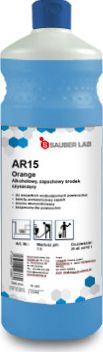 Sauber Sauber Lab AR15 Orange Uniwersalny srodek do mycia powierzchni, zapachowy 1 l AR15 ORANGE/1L (4038409124917) Sadzīves ķīmija