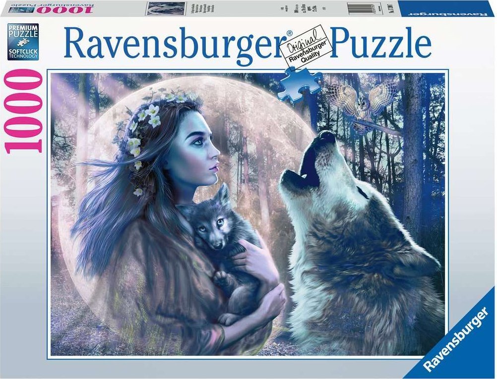 Ravensburger Ravensburger Puzzle The Magic of the Moonlight (1000 pieces) 17390 (4005556173907) puzle, puzzle
