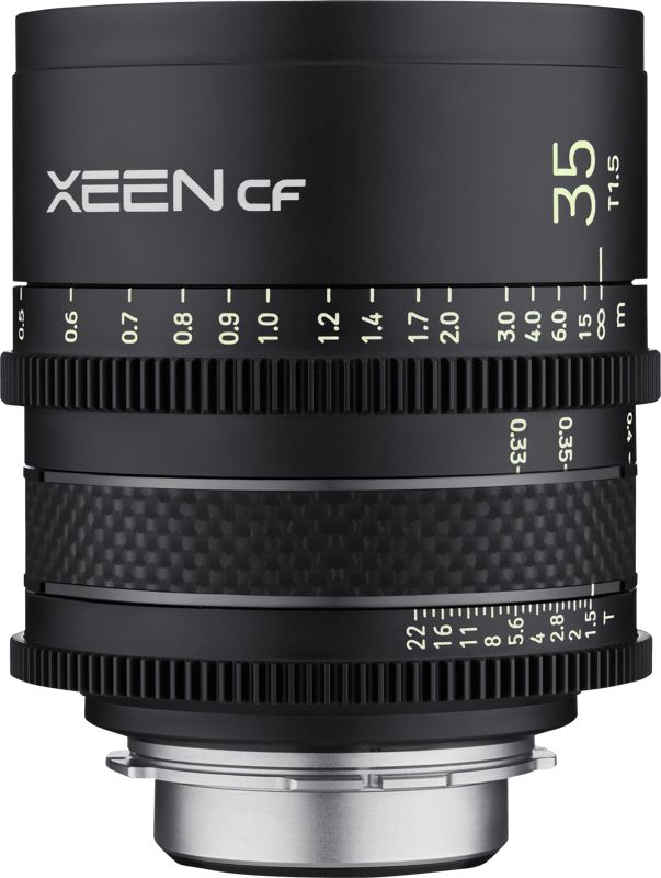 Obiektyw Samyang Xeen PL 35 mm F/1.5 CF F1511012103 (8809298886233) foto objektīvs