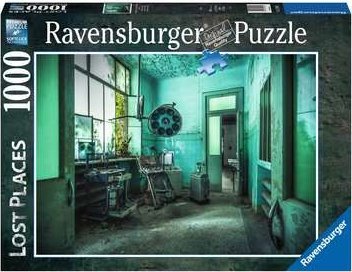 Ravensburger 1000 Pieces Lost Places The Madhouse puzle, puzzle