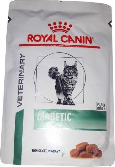 Royal Canin Royal Canin Veterinary Diet Feline Diabetic Cat saszetka 85g VAT015307 kaķu barība