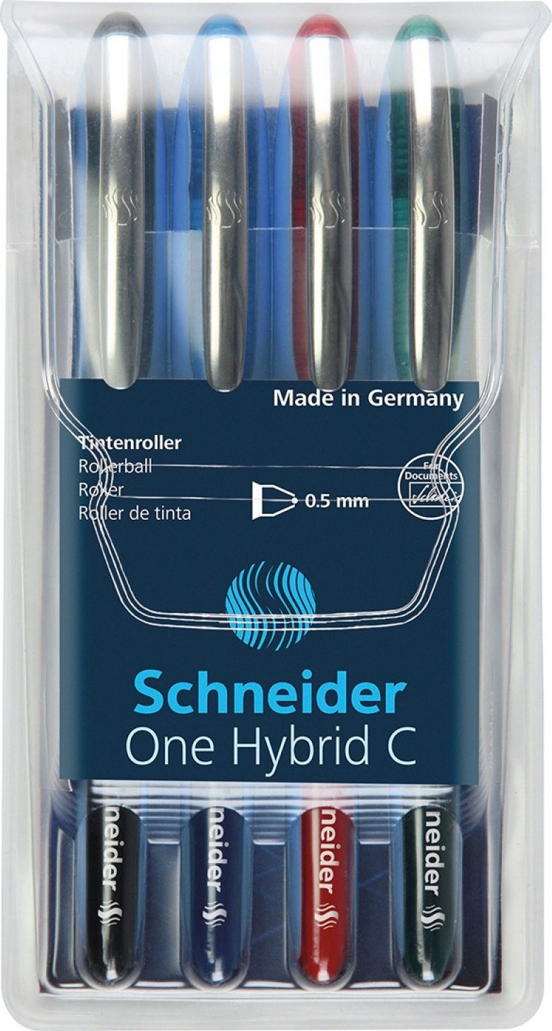 Schneider PIORA KULKOWE SCHNEIDER ONE HYBRID C 0.5 MM 4 KOLOR SR183294 (4004675099426)