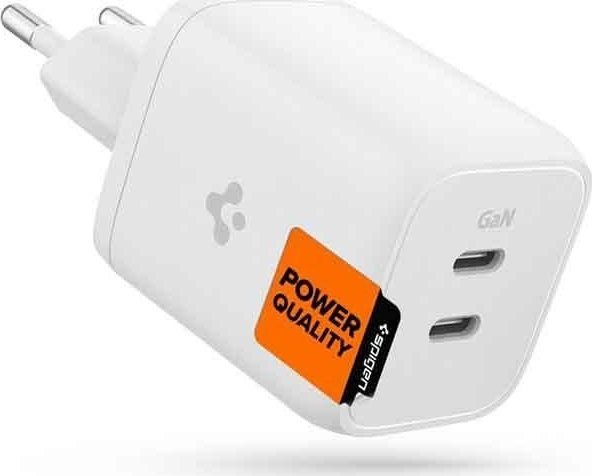 Ladowarka Spigen Ladowarka sieciowa Spigen PE2106EU PD65W USB-C PowerArc Network Czarna/Black ACH03720 Spi002220 (8809896740142) iekārtas lādētājs