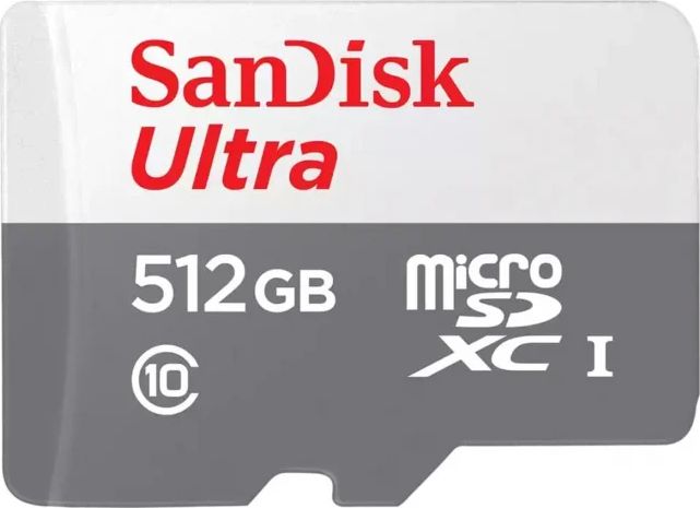 SanDisk Ultra microSDXC 512GB Android 100MB/s UHS-I atmiņas karte