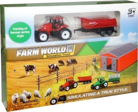 Swede Traktor + farma 5902496168439 (5902496168439) Rotaļu auto un modeļi